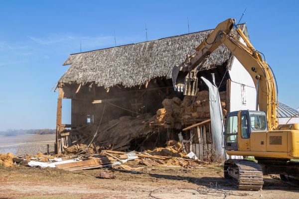 Barn Demolition in Lehi