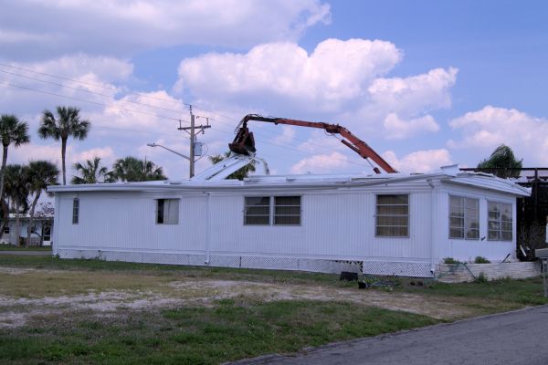 Mobile Home Demolition in Lehi