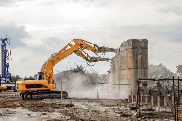 Silo Demolition in Lehi