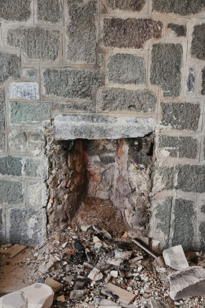 Hearth Demolition in Lehi
