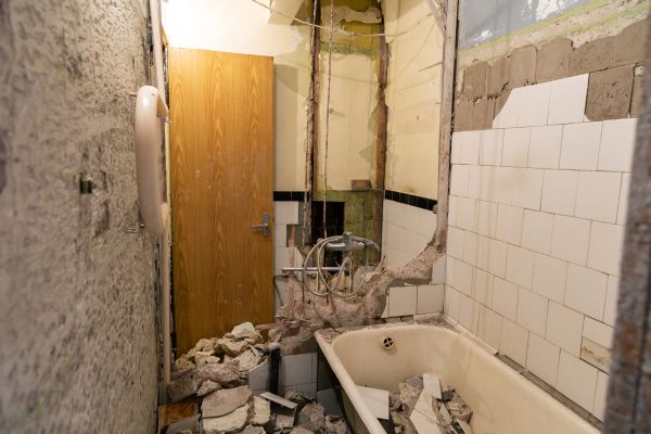 Shower Tile Demolition in Lehi
